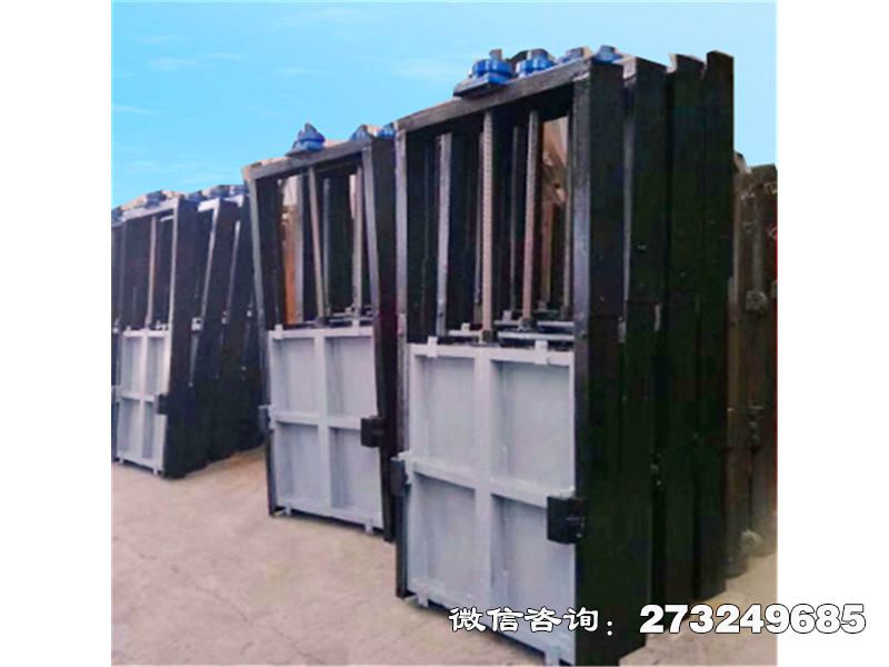 瑶海山洪沟排洪口机闸一体门