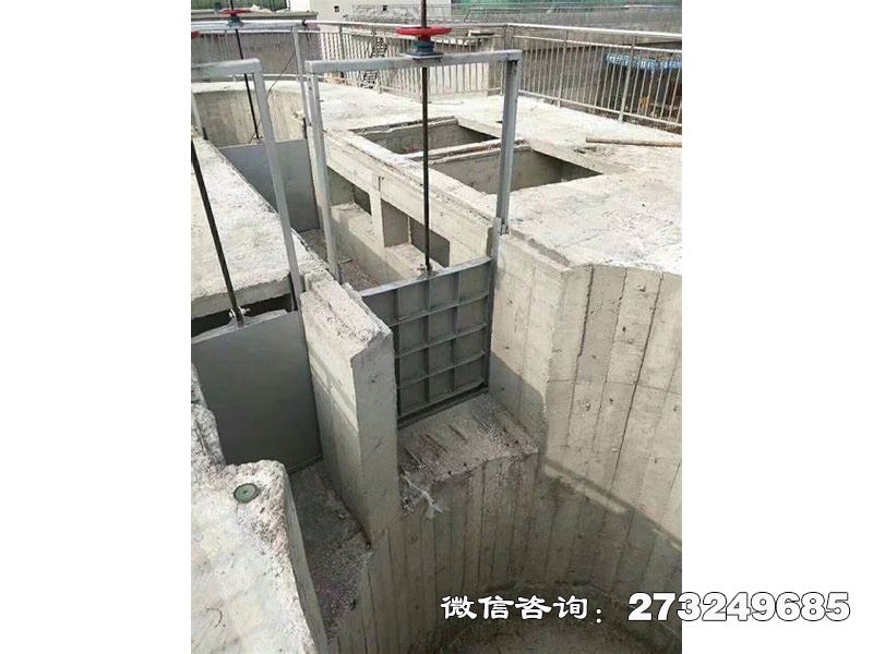 蠡县冲砂渠道机闸一体闸门