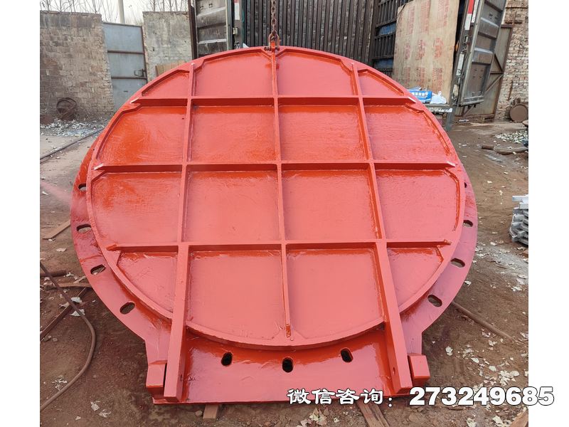 团风县铸铁圆形污水提升泵站拍门
