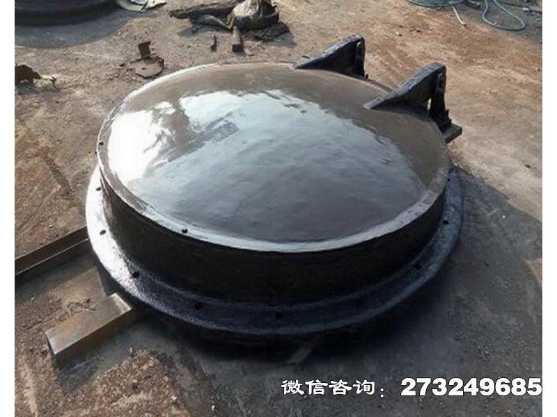 团风县铸铁圆形应急排水拍门