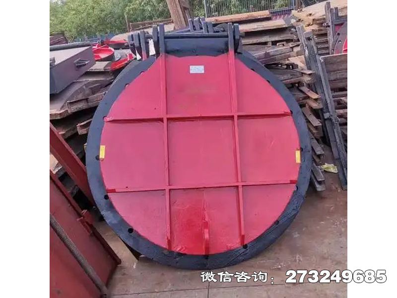渭城铸铁圆型止回拍门