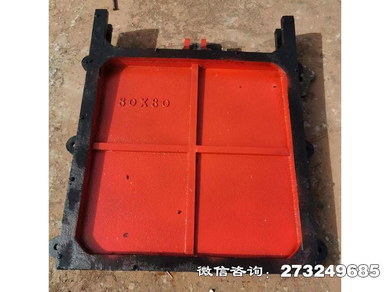 蠡县方形渠道铸铁挡水闸