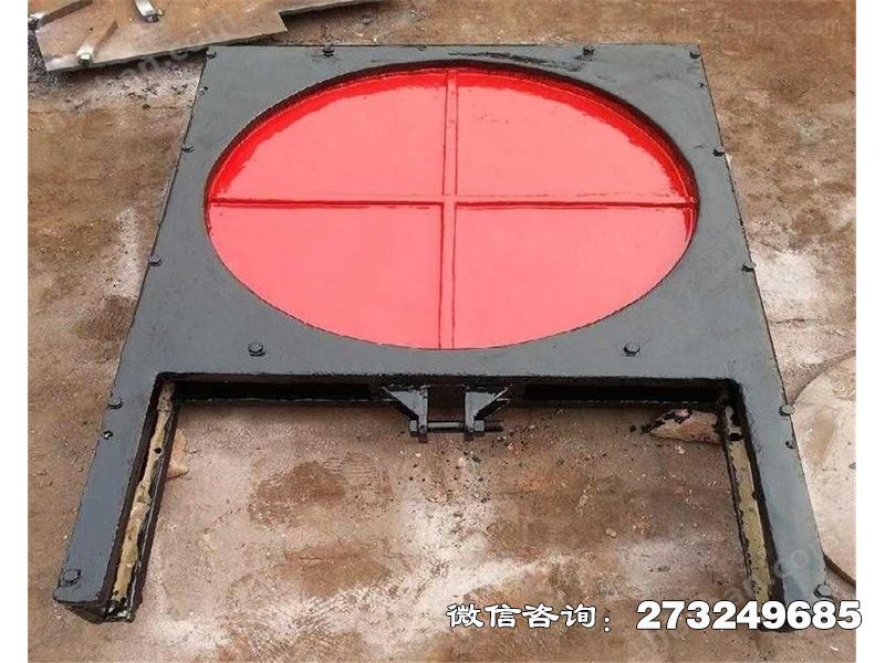 德兴消能铸铁渠道圆型门