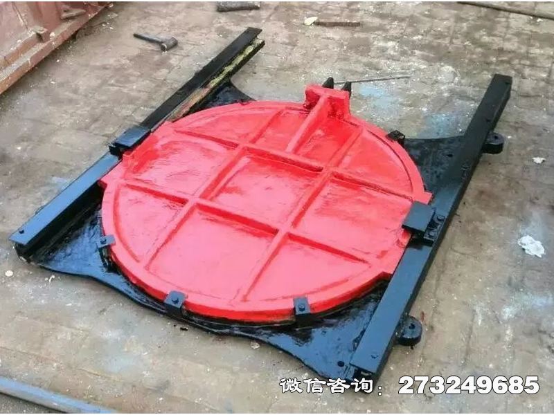 黄山铸铁库用方形挡水闸
